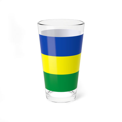 Flag of Sudan 1956-1970 (South Sudan) Pint Glass 16oz