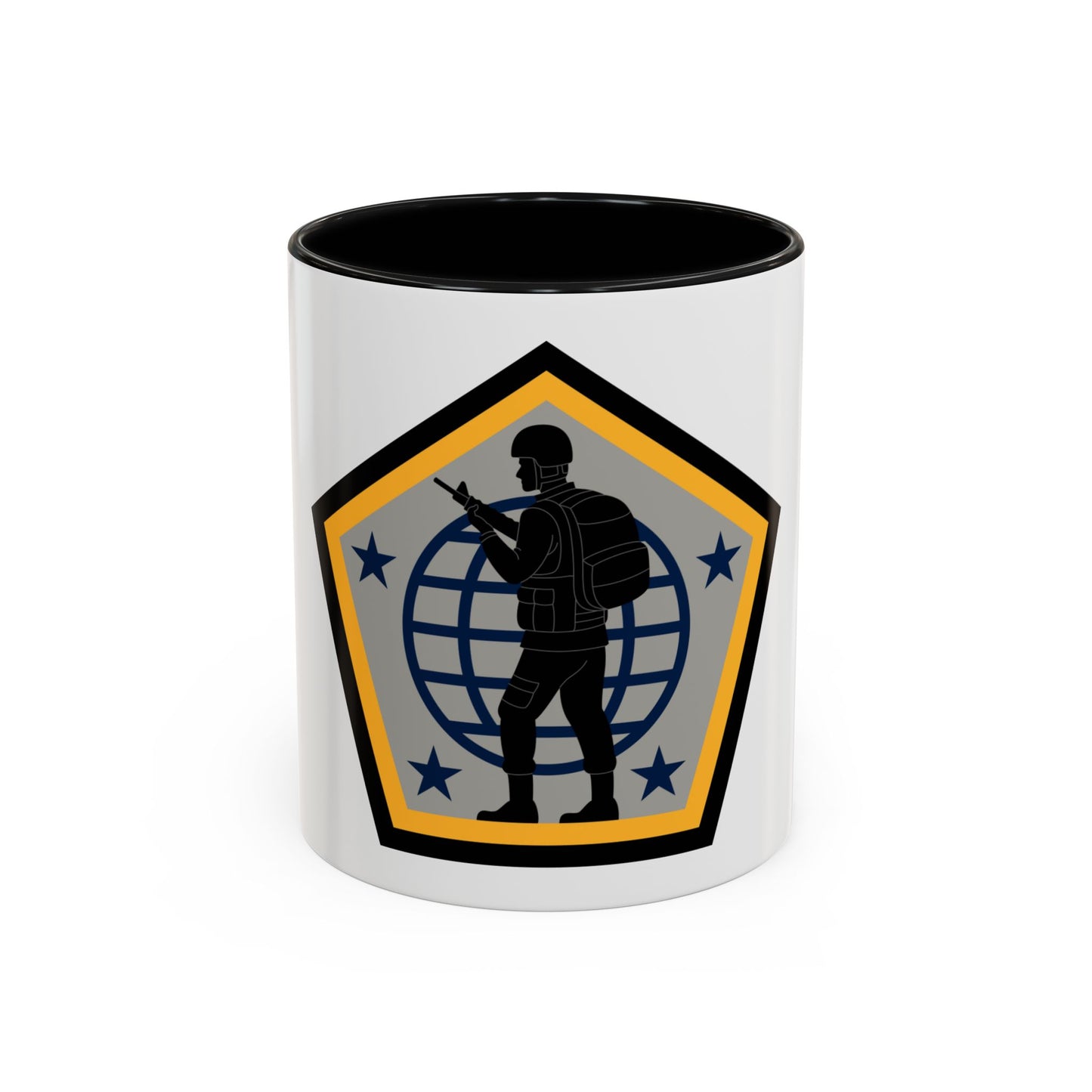 Human Resources Command (U.S. Army) Accent Coffee Mug