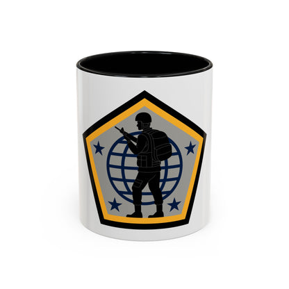 Human Resources Command (U.S. Army) Accent Coffee Mug