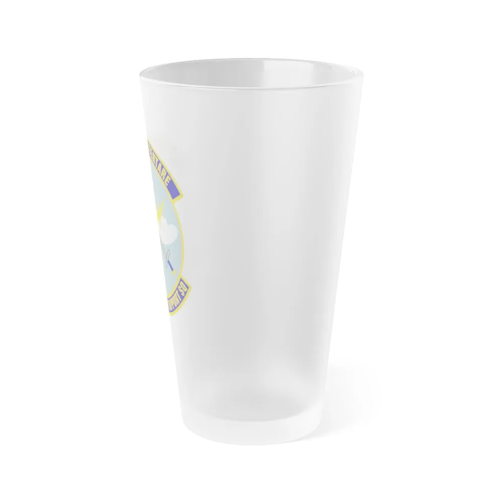 403d Operations Support Squadron (U.S. Air Force) Frosted Pint Glass 16oz-Go Mug Yourself