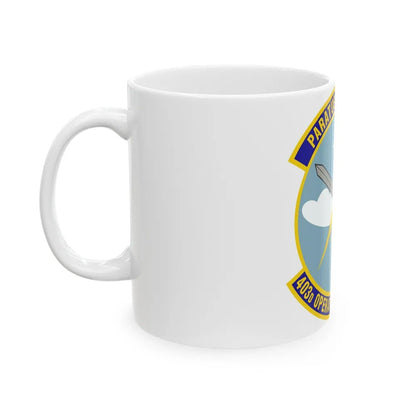 403d Operations Support Squadron (U.S. Air Force) White Coffee Mug-Go Mug Yourself