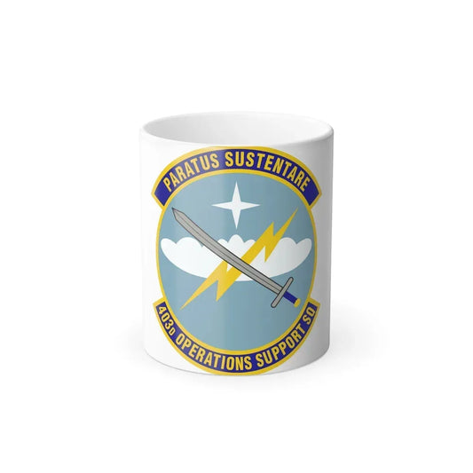 403d Operations Support Squadron (U.S. Air Force) Color Changing Coffee Mug 11oz - Go Mug Yourself