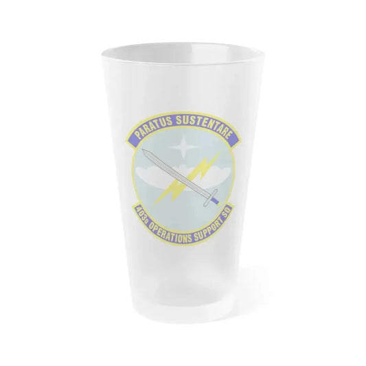 403d Operations Support Squadron (U.S. Air Force) Frosted Pint Glass 16oz 16oz Frosted - Go Mug Yourself