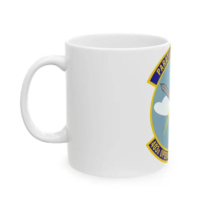 403d Operations Support Squadron (U.S. Air Force) White Coffee Mug - Go Mug Yourself