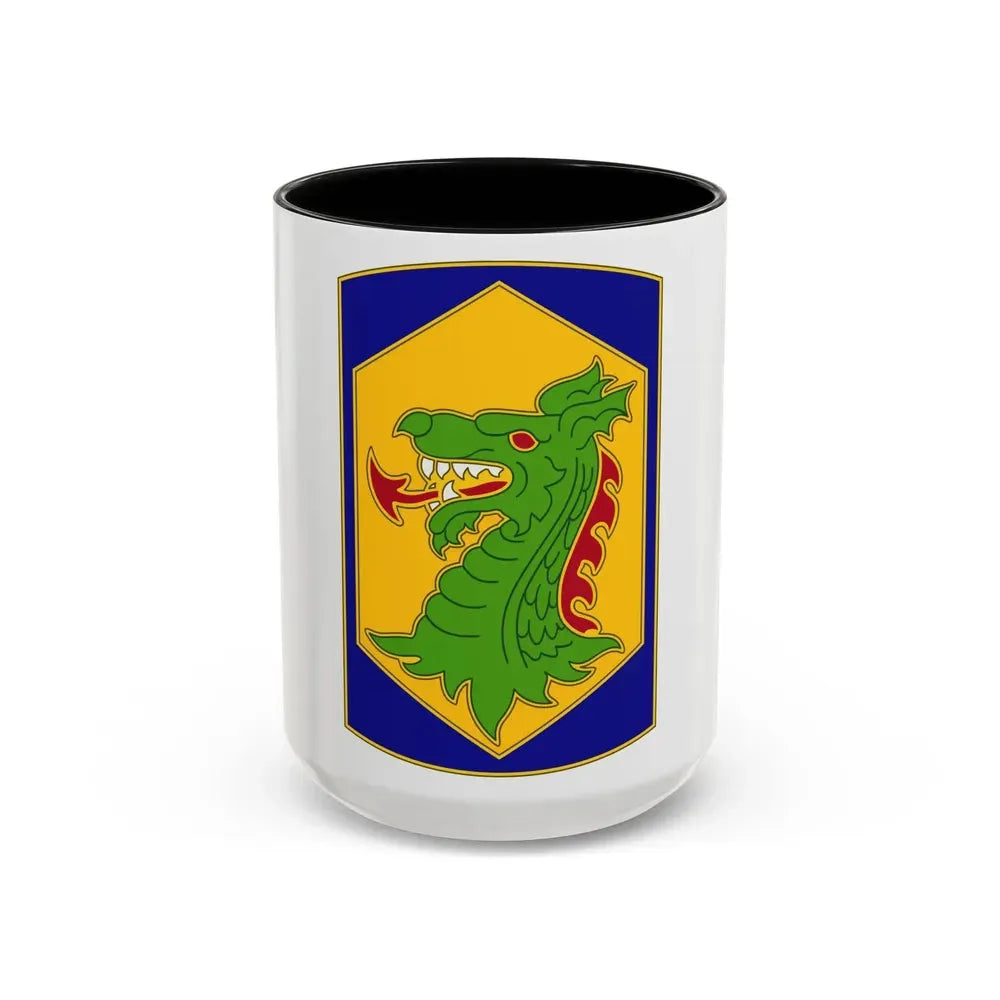 404 Maneuver Enhancement Brigade 2 (U.S. Army) Accent Coffee Mug 15oz Black - Go Mug Yourself