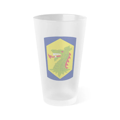 404 Maneuver Enhancement Brigade (U.S. Army) Frosted Pint Glass 16oz-Go Mug Yourself