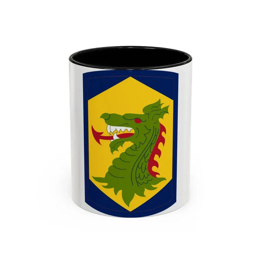 404 Maneuver Enhancement Brigade (U.S. Army) Accent Coffee Mug 11oz Black - Go Mug Yourself