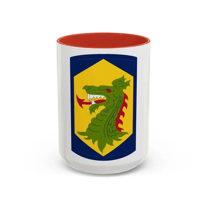 404 Maneuver Enhancement Brigade (U.S. Army) Accent Coffee Mug 15oz Red - Go Mug Yourself