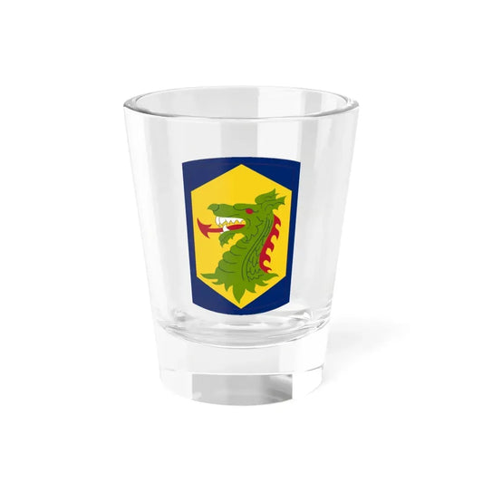 404 Maneuver Enhancement Brigade (U.S. Army) Shot Glass 1.5oz 1.5oz - Go Mug Yourself