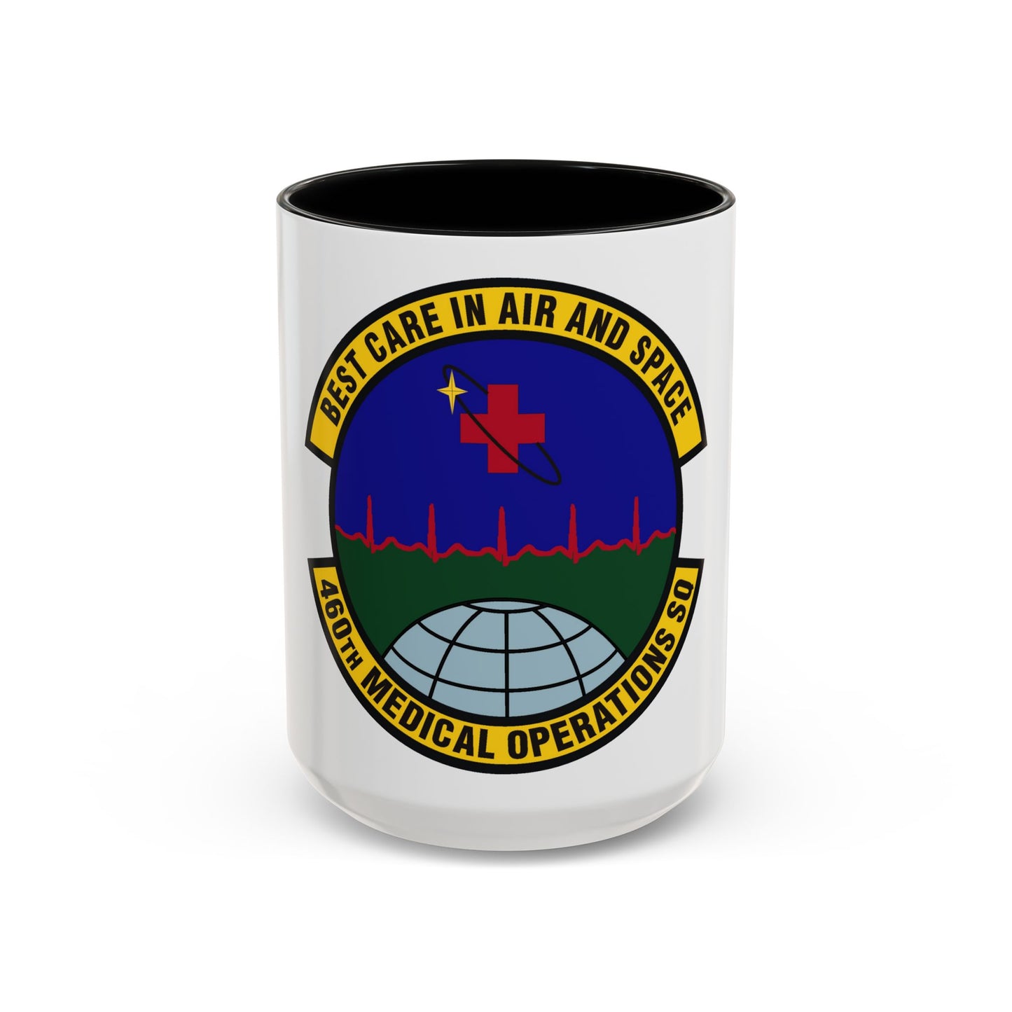 460th Medical Operations Squadron (U.S. Air Force) Accent Coffee Mug