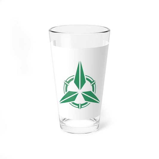Flag of Takehara Hiroshima (Japan) Pint Glass 16oz