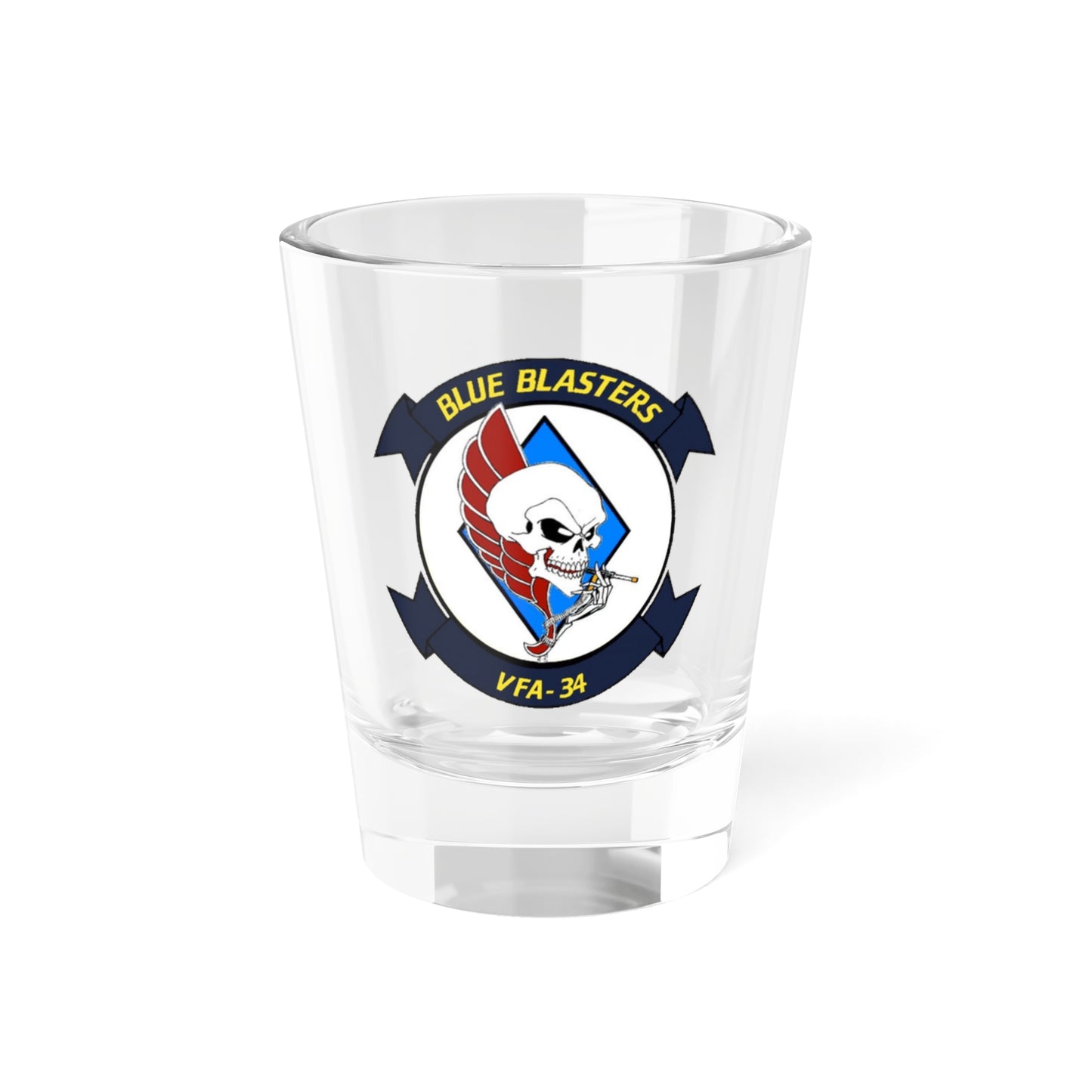 VFA 34 1 (U.S. Navy) Shot Glass 1.5oz