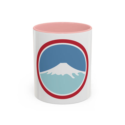 United States Japan Shoulder sleeve insignia (U.S. Army) Accent Coffee Mug