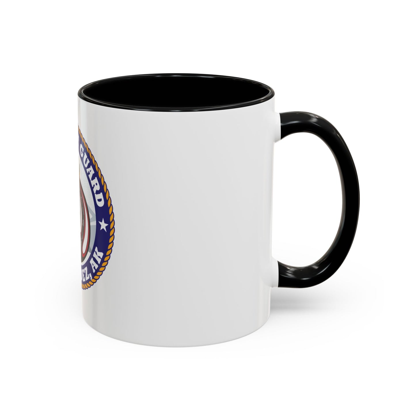 USCG MSU Valdez AK (U.S. Coast Guard) Accent Coffee Mug