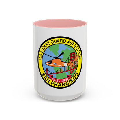 USCG Air Station San Francisco (U.S. Coast Guard) Accent Coffee Mug