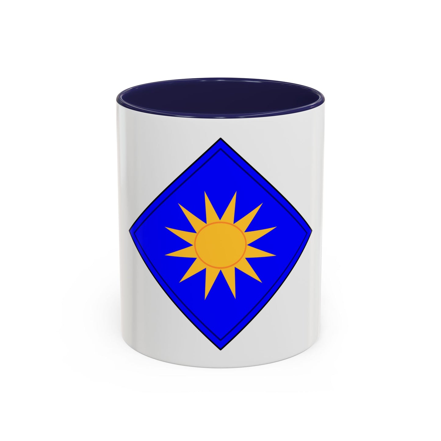 40th Infantry Division CSIB (U.S. Army) Accent Coffee Mug