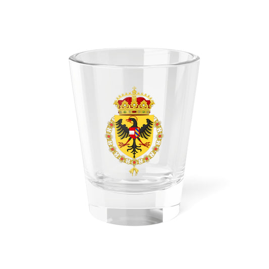 CoA Maximilian I of Habsburg King of the romans (Germany) (Coat of Arms) Shot Glass 1.5oz