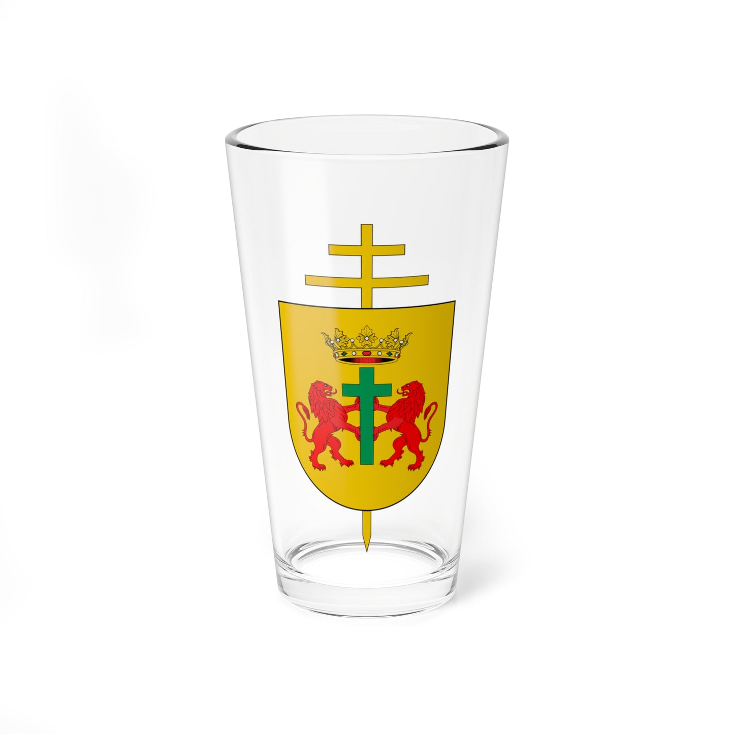 Escudo Arquidiócesis de Cartagena de Indias (Colombia) (Coat of Arms) Pint Glass 16oz