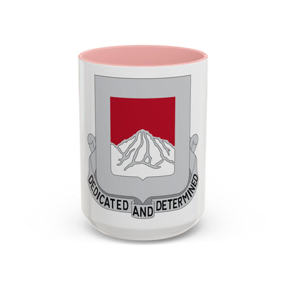 237 Engineer Battalion (U.S. Army) Accent Coffee Mug