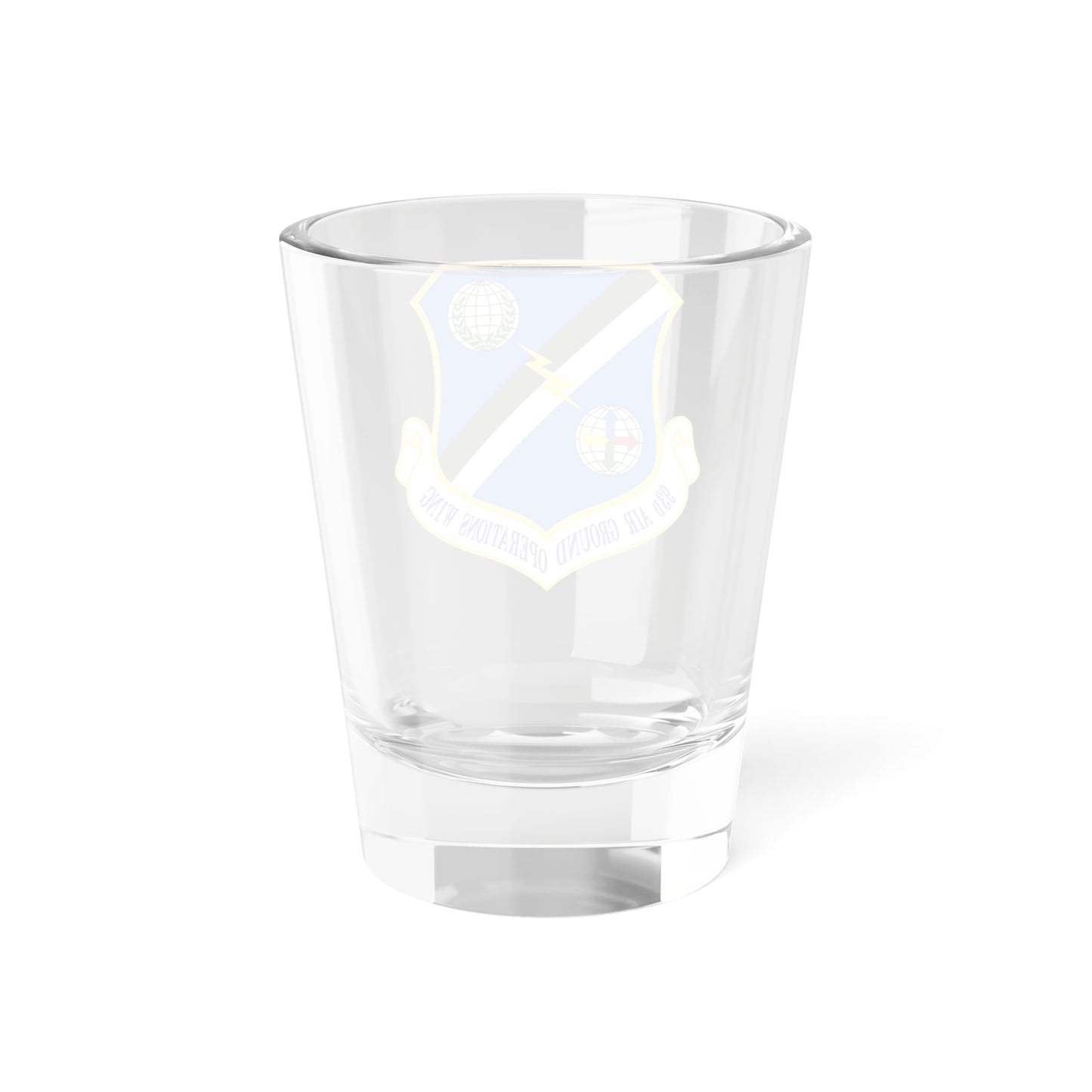 93d Air Ground Operations Wing Emblem (U.S. Air Force) Shot Glass 1.5oz