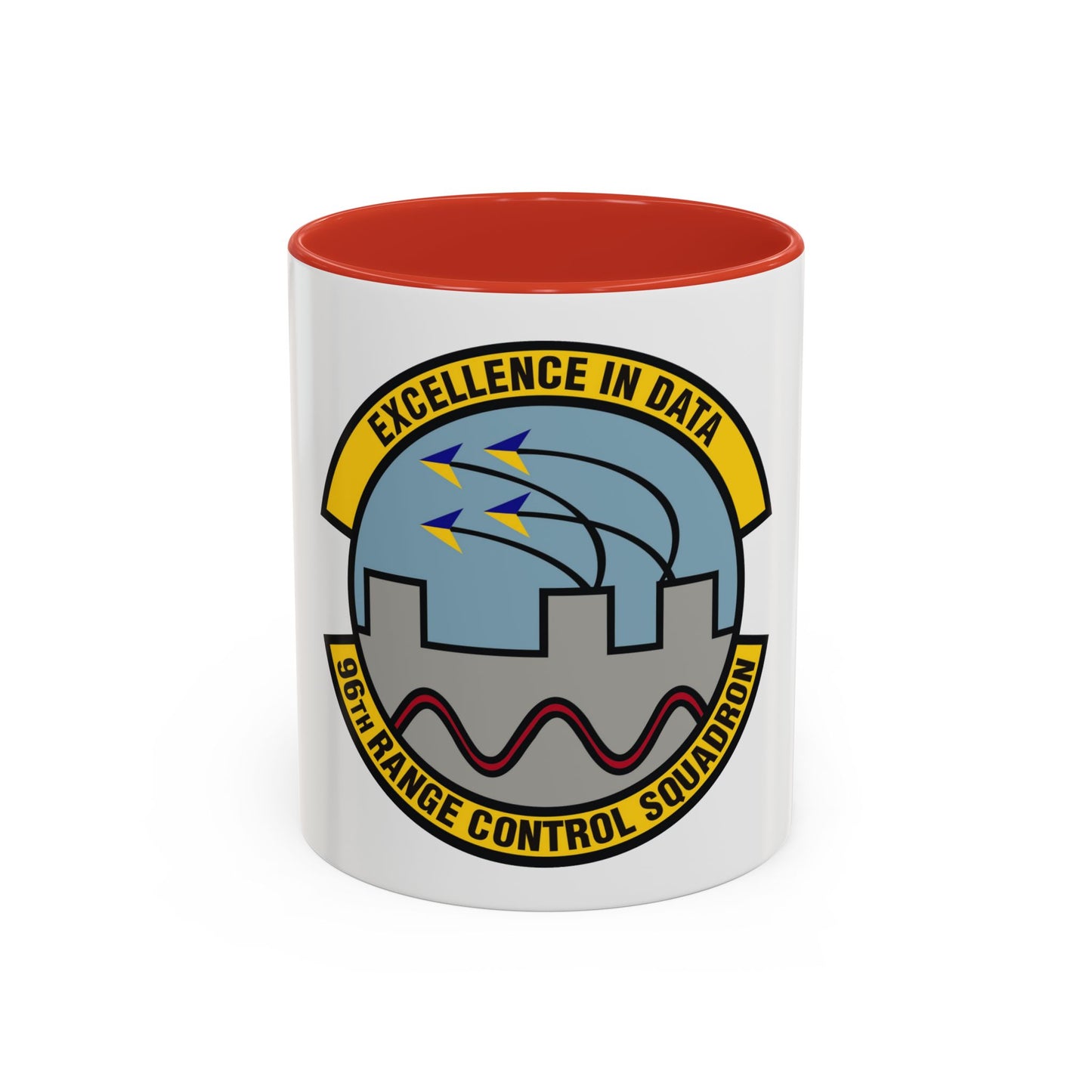 96th Range Control Squadron (U.S. Air Force) Accent Coffee Mug