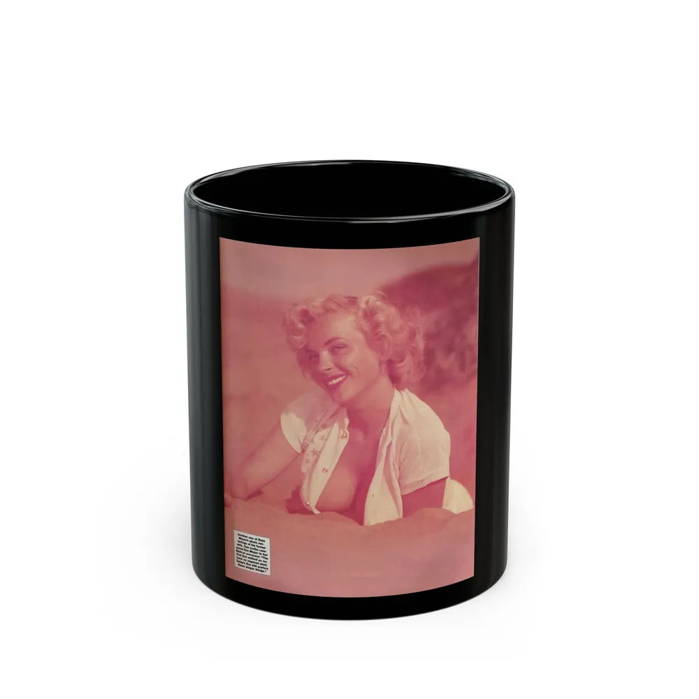 Eve Meyer #54 (Vintage Female Icon) Black Coffee Mug-11oz-Go Mug Yourself