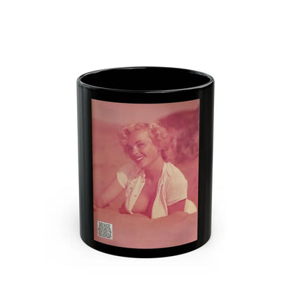 Eve Meyer #54 (Vintage Female Icon) Black Coffee Mug-11oz-Go Mug Yourself