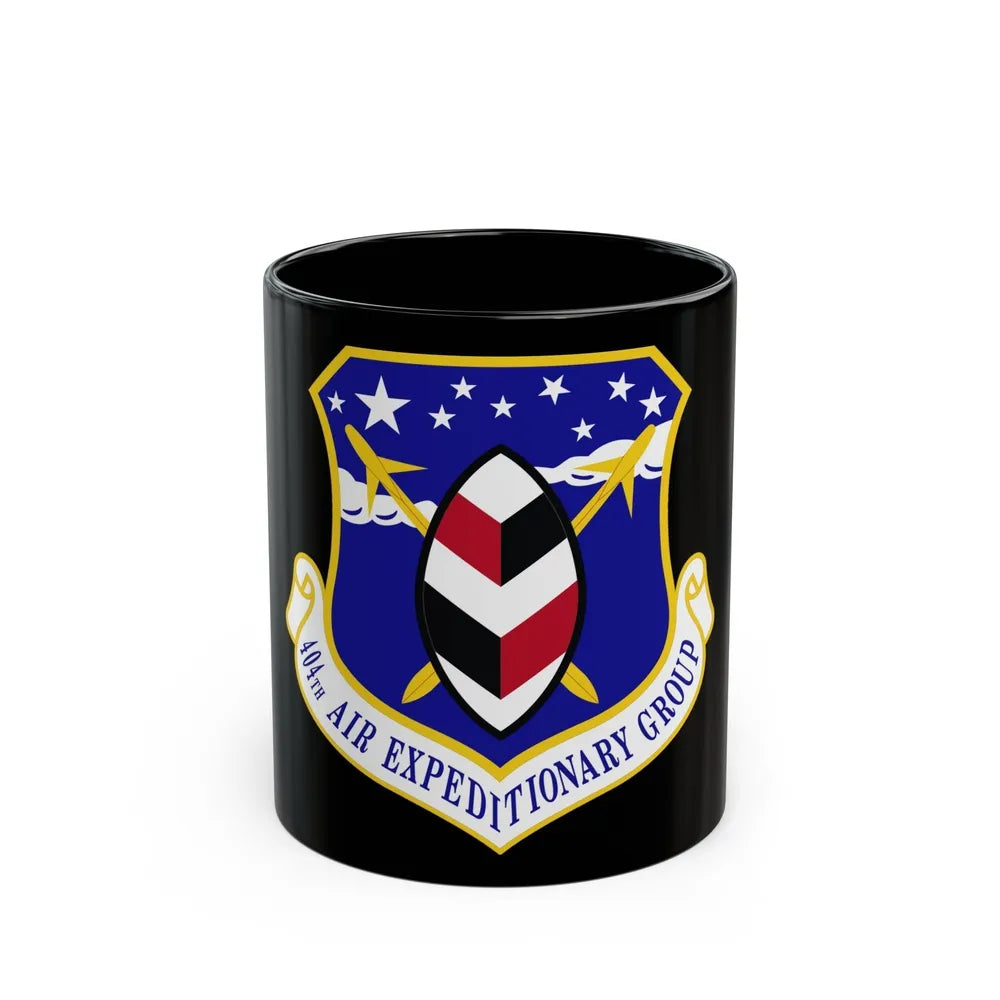 404th Air Expeditionary Group (U.S. Air Force) Black Coffee Mug-11oz-Go Mug Yourself