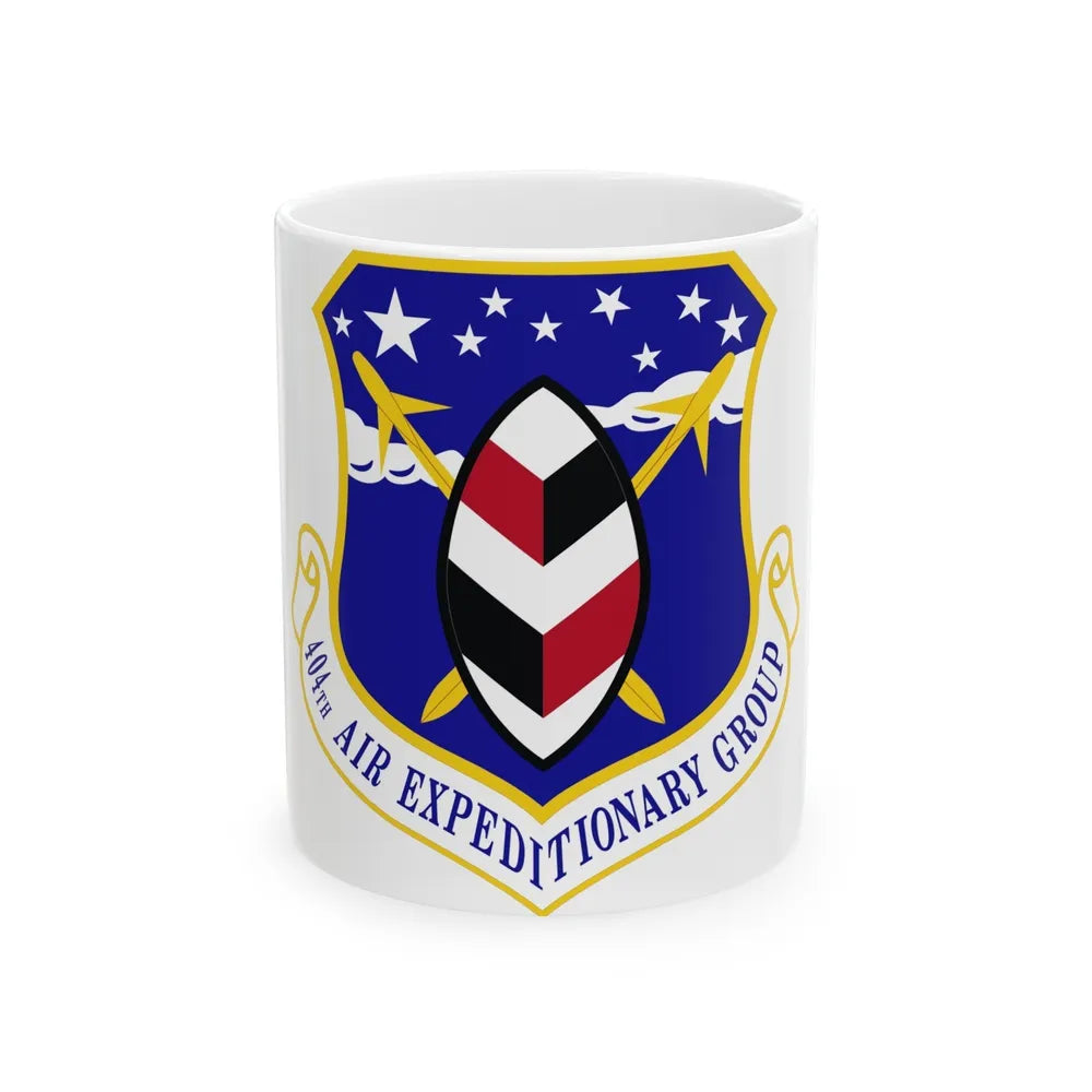 404th Air Expeditionary Group (U.S. Air Force) White Coffee Mug-11oz-Go Mug Yourself