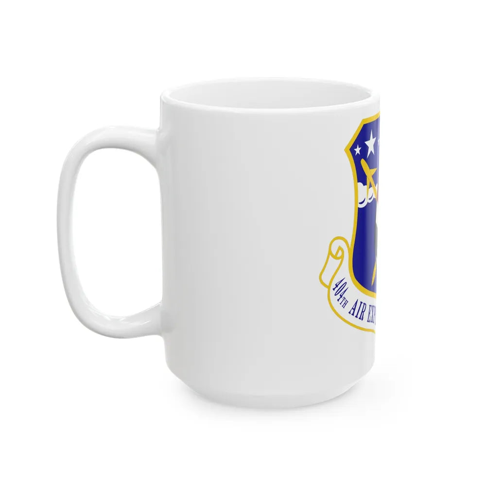 404th Air Expeditionary Group (U.S. Air Force) White Coffee Mug-Go Mug Yourself