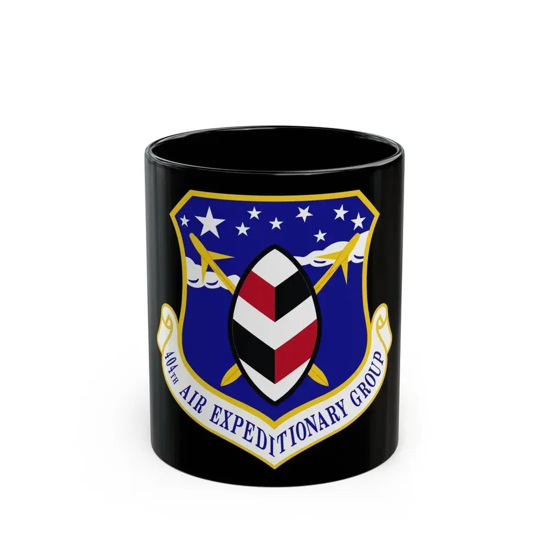 404th Air Expeditionary Group (U.S. Air Force) Black Coffee Mug 11oz - Go Mug Yourself