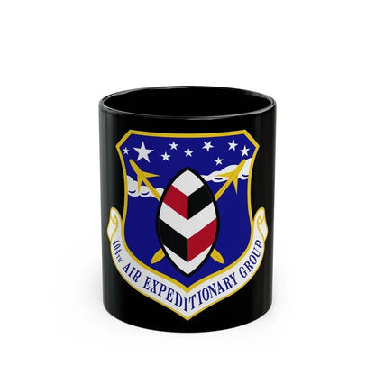 404th Air Expeditionary Group (U.S. Air Force) Black Coffee Mug 11oz - Go Mug Yourself