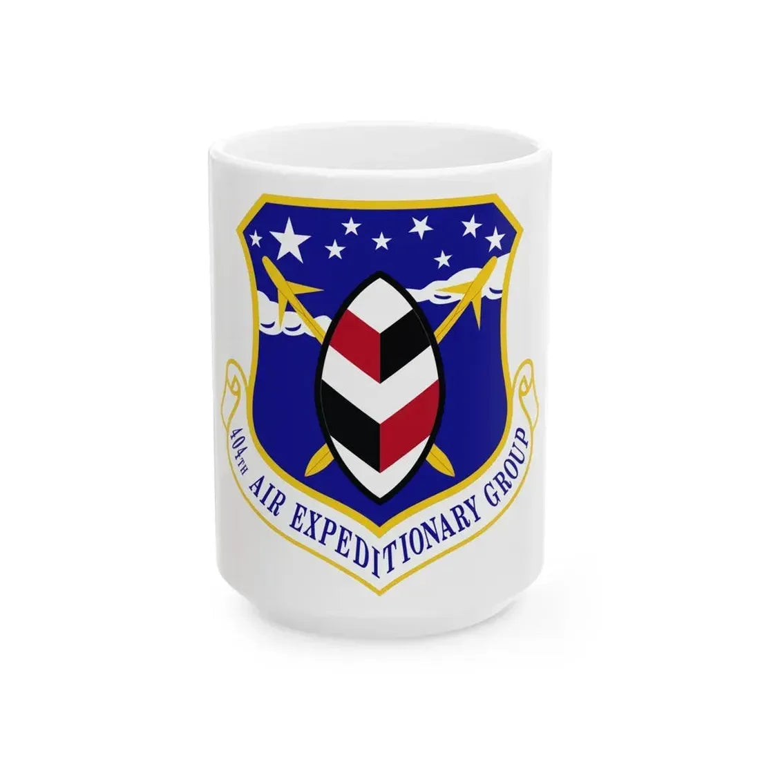 404th Air Expeditionary Group (U.S. Air Force) White Coffee Mug - Go Mug Yourself