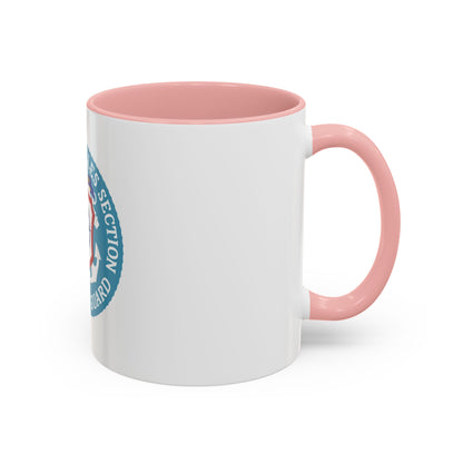 USCG Greater Antilles Section (U.S. Coast Guard) Accent Coffee Mug