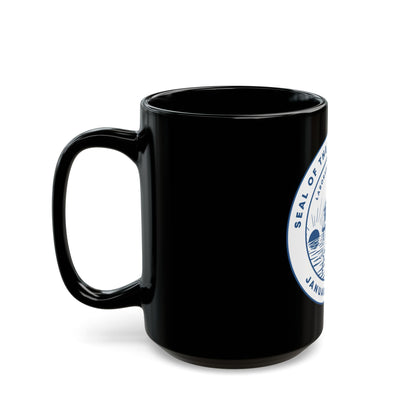 Seal of Toledo Ohio - Black Coffee Mug
