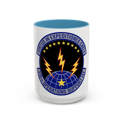 310th Operations Support Flight (U.S. Air Force) Accent Coffee Mug