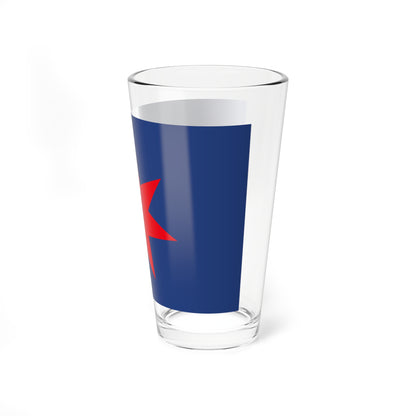 Flag of Hokkaido Development Commission Proposal (Japan) Pint Glass 16oz