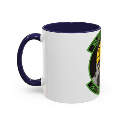 28th Comptroller Squadron (U.S. Air Force) Accent Coffee Mug