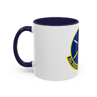 33d Field Investigations Squadron (U.S. Air Force) Accent Coffee Mug