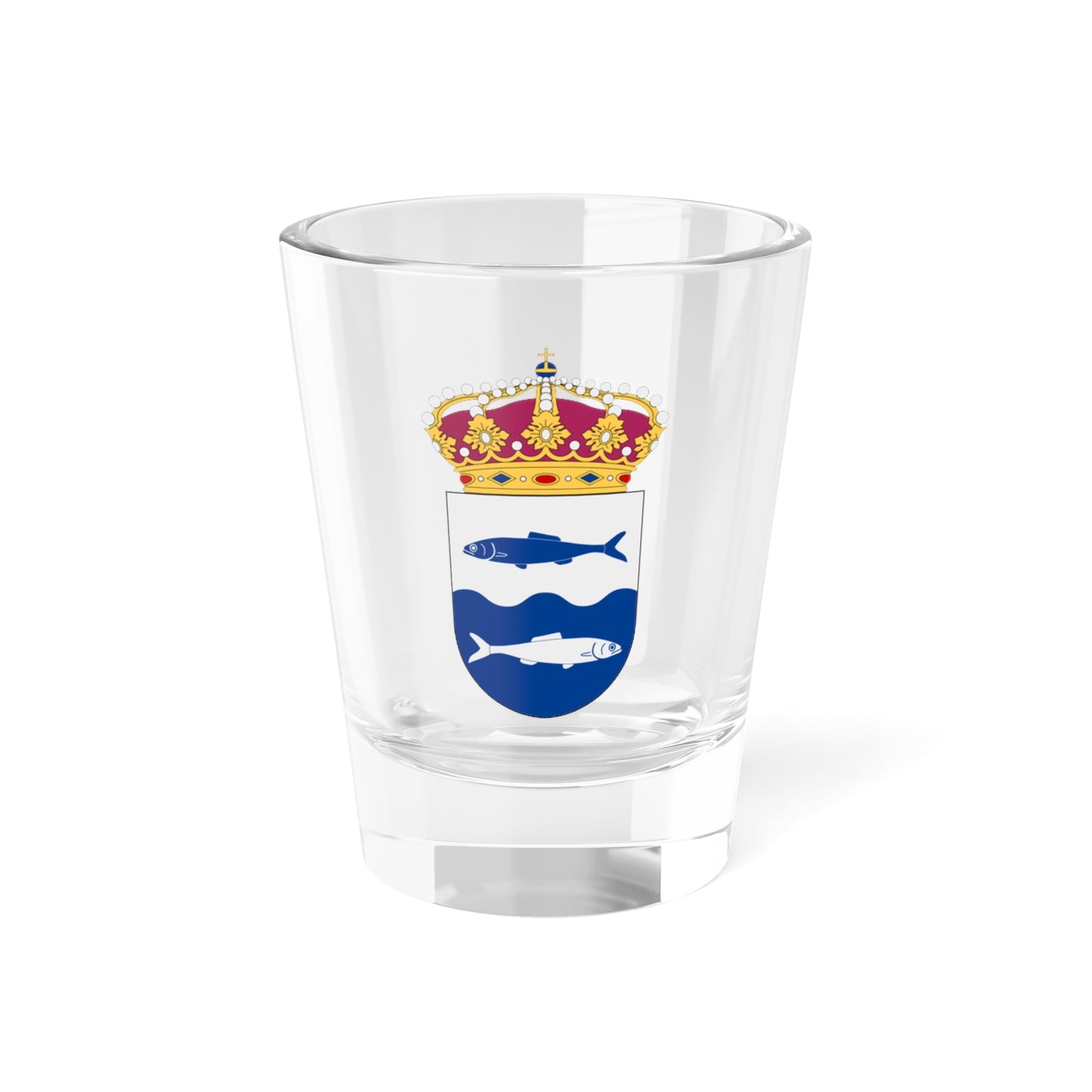 HMS Iggö vapen (Sweden) (Coat of Arms) Shot Glass 1.5oz
