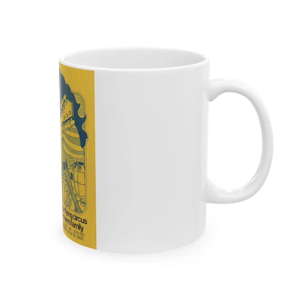 skip williamson 1970 (Music Poster) White Coffee Mug-Go Mug Yourself