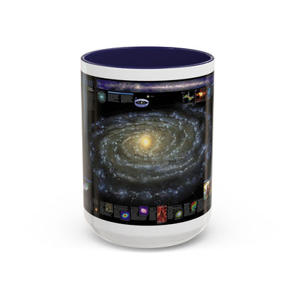 Space - Milky Way (2002) (Map) Accent Coffee Mug