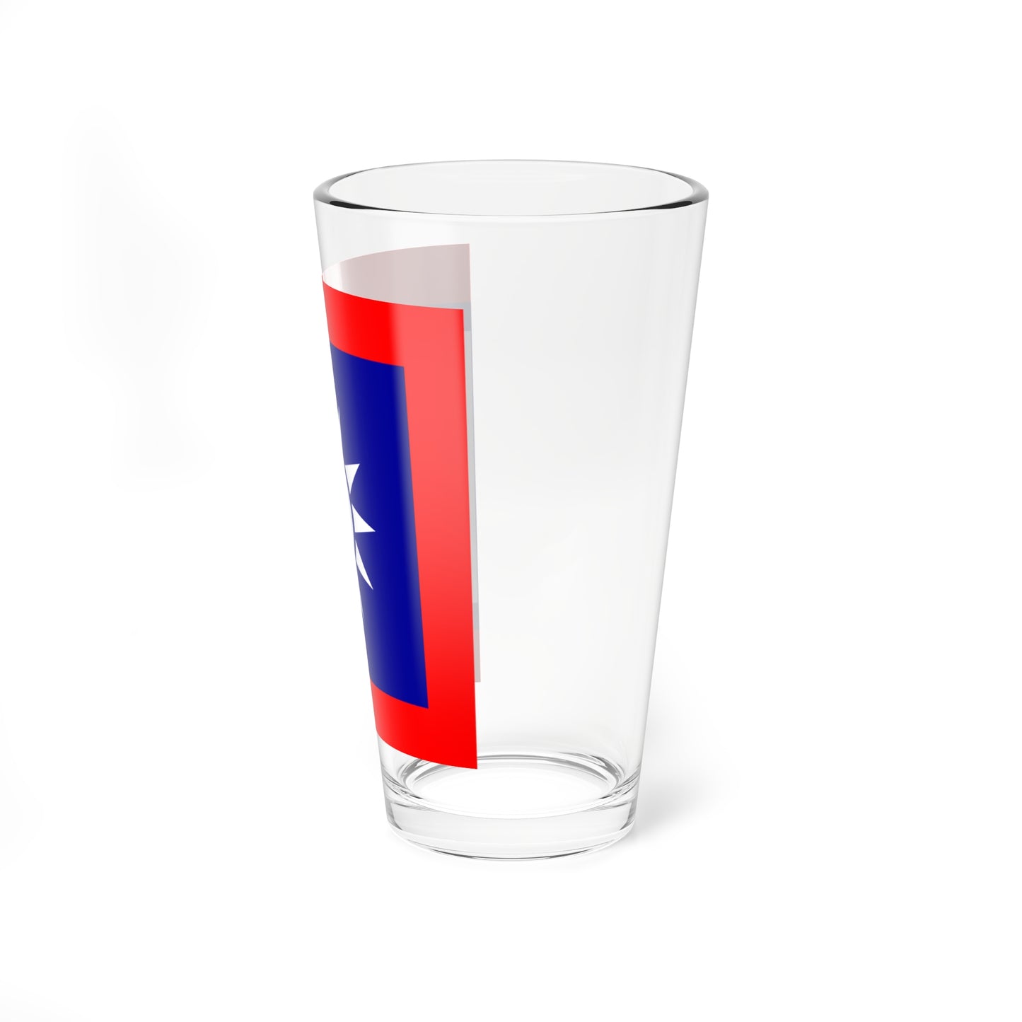 Chinese National Revolutionary Army Battalion Flag 1925 (China) Pint Glass 16oz