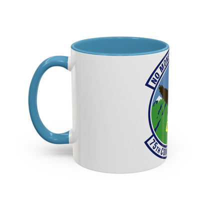 Tasse à café décorative du 75e Escadron de contrôleur (US Air Force)