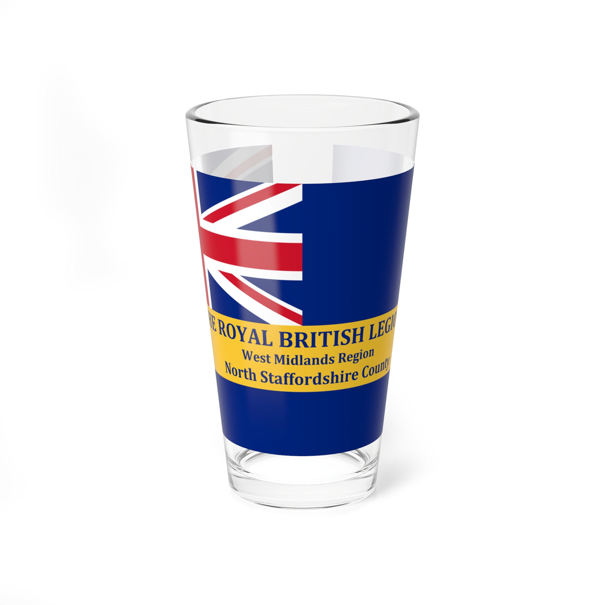 Royal British Legion Standard (United Kingdom) Pint Glass 16oz