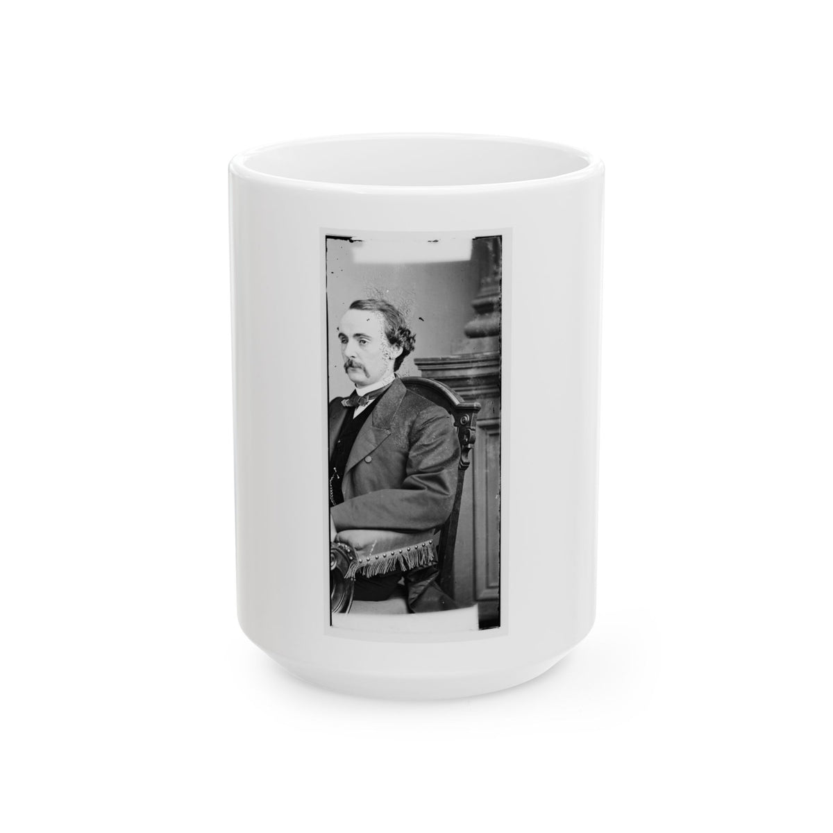 Unidentified (U.S. Civil War) White Coffee Mug