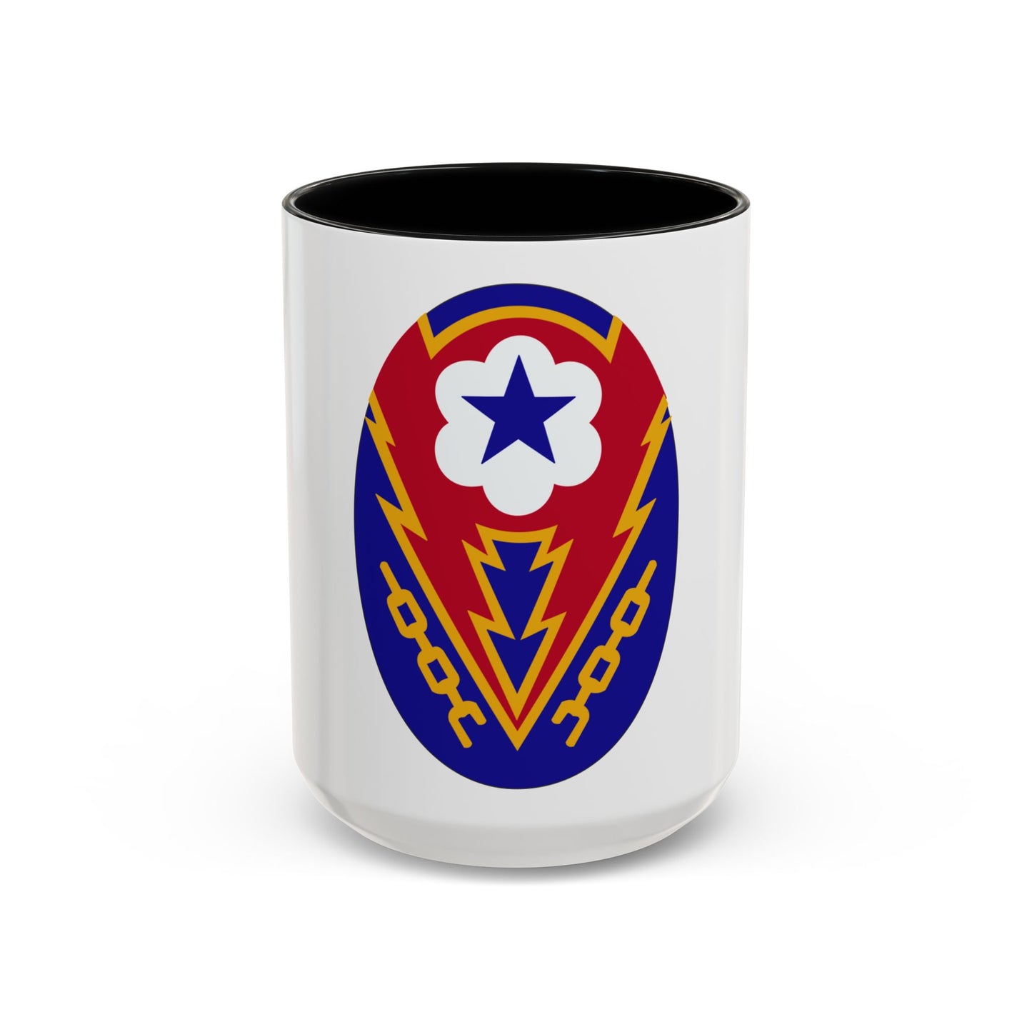 Communications Zone Personnel Europe (U.S. Army) Accent Coffee Mug