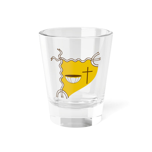 Escudo de Padre Las Casas (Chile) (Coat of Arms) Shot Glass 1.5oz