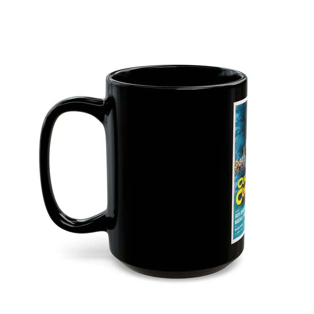 CULT OF THE COBRA 1955 Movie Poster - Black Coffee Mug-Go Mug Yourself