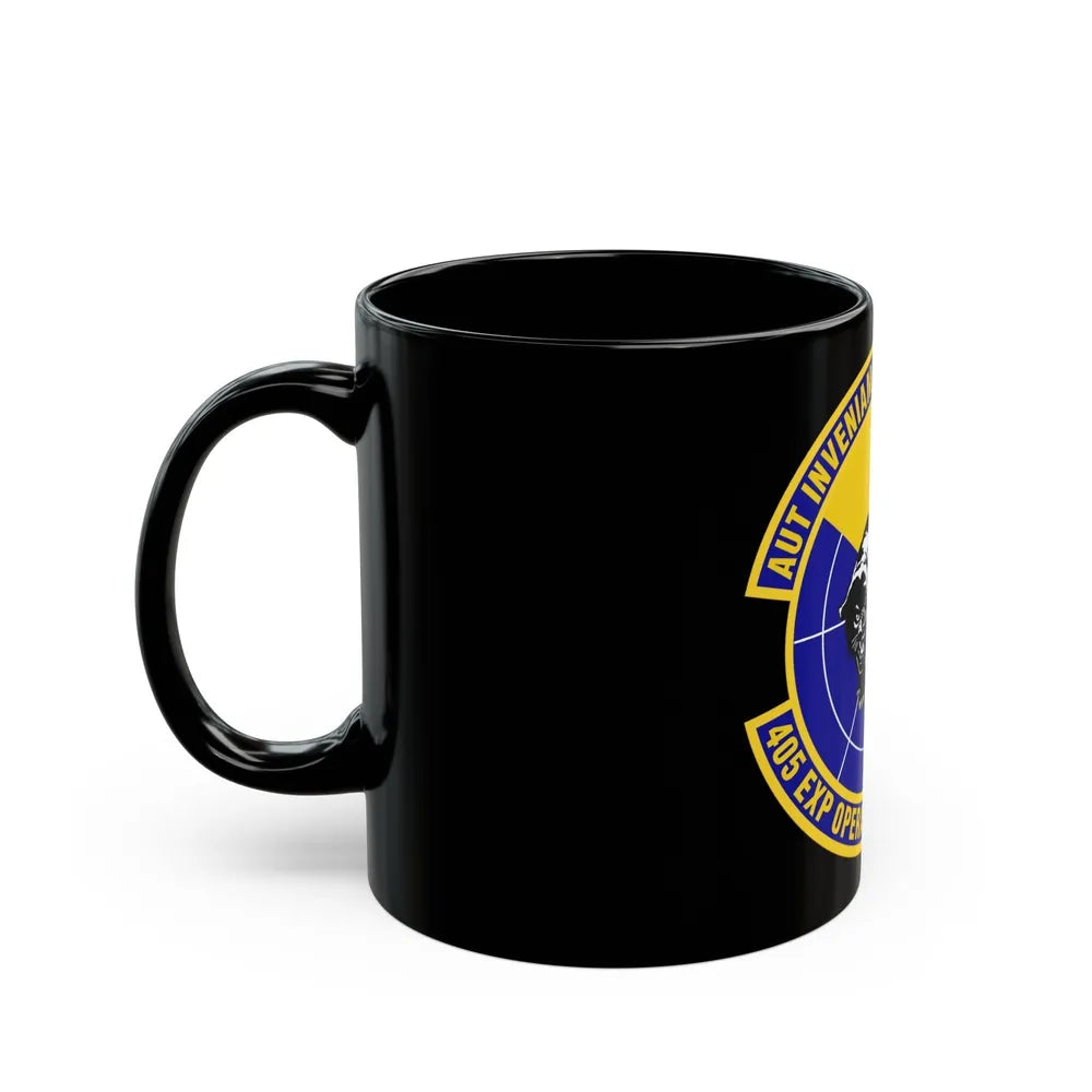 405th Expeditionary Operations Support Squadron (U.S. Air Force) Black Coffee Mug-Go Mug Yourself